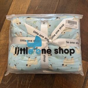 Little One Shop Baby Blanket with Sheep Print